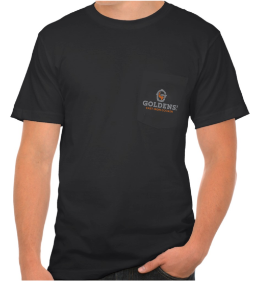 Goldens' Cast Iron Cooker Pocket T-Shirt