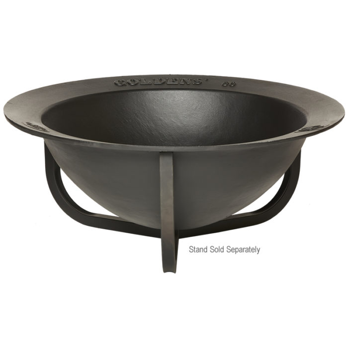 Goldens' Cast Iron Fire Pit - Large